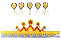 VerjaardagsKroon Leeftijden 1 tot 5 Jongen - thumbnail