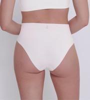 Zero Feel taille slip dames 2.0 - High waist - Hoge naadloze dames onderbroek - Katoenen kruisje - Schijnt niet door - Zwart - Huidskleur - - XS - - thumbnail