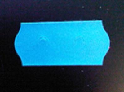 Etiket 2612 blauw permanent 54.000 Etiket 2612 blauw permanent 54.000