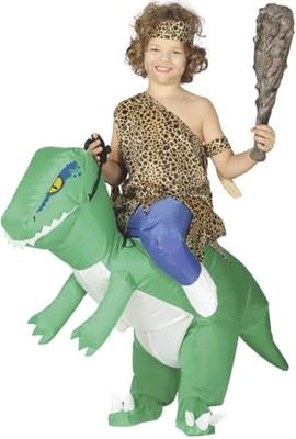 Opblaasbaar Dinosaurus Kostuum Kind