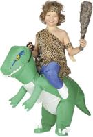 Opblaasbaar Dinosaurus Kostuum Kind - thumbnail