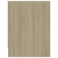 Nachtkastjes 2 st 40x30x40 cm bewerkt hout sonoma eikenkleurig - thumbnail