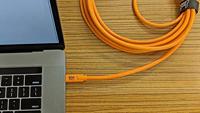 Tether Tools USB-kabel USB 2.0 USB-C stekker, USB-micro-B stekker 4.60 m Oranje CUC2515-ORG - thumbnail