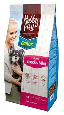 HobbyFirst Canex Adult Brocks Mini hondenvoer 2 x 3 kg HobbyFirst Canex Adult Brocks Mini hondenvoer 2 x 3 kg