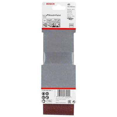 Bosch schuurband - best for wood - 75 x 533 mm - p40 - [3x]