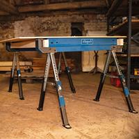 Set of trestles Scheppach MWB600 Staal 82 cm (2 Stuks) - thumbnail