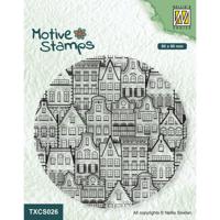 Nellie's Choice • motive clear stempels dancing houses - thumbnail