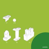 Hubelino knikkerbaan uitbreidingsset lift, 24dlg. - thumbnail