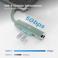 USB-HUB-C 4 Poorten Ewent - thumbnail
