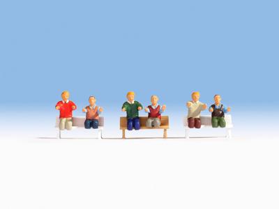 NOCH 15283 H0 Machinist elektrische locomotief figuren Kant-en-klaar model