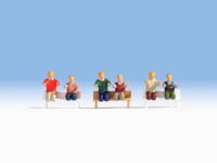 NOCH 15283 H0 Machinist elektrische locomotief figuren Kant-en-klaar model - thumbnail