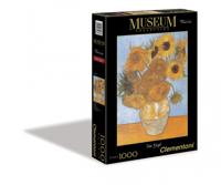 Clementoni legpuzzel van gogh sunflowers, 1000st. - thumbnail