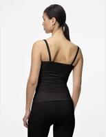 Dames hemd - spaghetti bandjes - Plain Top - Basic vrouwen onderhemd microfiber - thumbnail