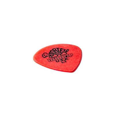 Dunlop Tortex Jazz 0.50mm rood plectrum met scherpe punt