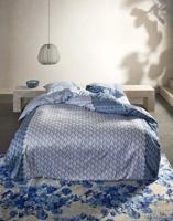 Essenza Dekbedovertrek Tesse Zen Blue-1-persoons (140 x 200/220 cm) - thumbnail