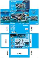 PLAYMOBIL Pirates reuzenhaai met piraat 71793 - thumbnail