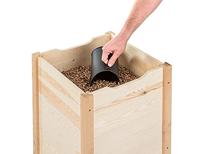 PELLET BOX HOUT 45L - thumbnail