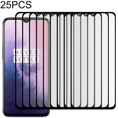 25 stuks volledige cover ScreenProtector gehard glas film voor OnePlus 7T 25 stuks volledige cover ScreenProtector gehard glas film voor OnePlus 7T