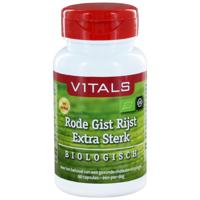 Vitals Rode Gist Rijst Extra Sterk Bio (60ca) - thumbnail