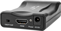 HDMI-Converter | Scart Female | HDMI Input | 1-weg | 1080p | 1.2 Gbps | ABS | Zwart - thumbnail
