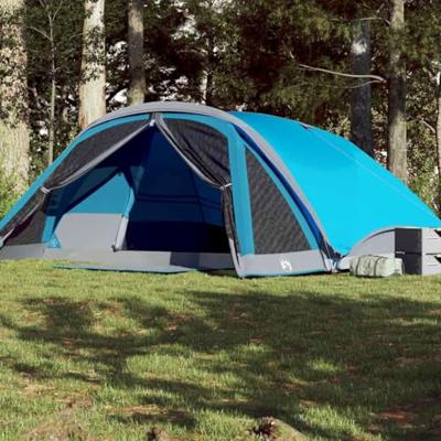 VidaXL Gezinstent 6-persoons waterdicht blauw VidaXL Gezinstent 6-persoons waterdicht blauw