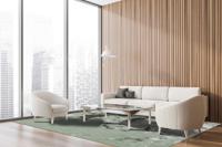 Jackie And The Fish - Vloerkleed Late Shower Fresh Pistachio (outlet) - 200cm rond - thumbnail