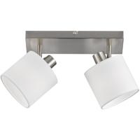 Mat Nikkel LED Plafondspot - 2-lichts - E14 Fitting - Modern Aluminium Design - thumbnail