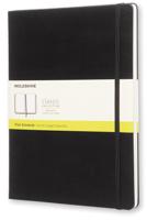 Notitieboek Moleskine XL 190x250mm blanco hard cover zwart - thumbnail