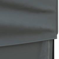Partytent inklapbaar met zijwanden 3x6 m antracietkleurig - thumbnail