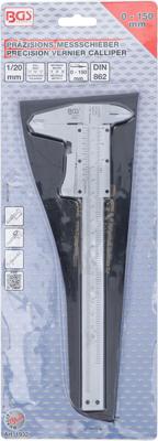 BGS technic precision vernier calliper 0 - 150 mm
