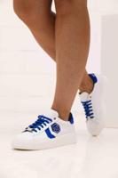 Philipp Plein Sneakers 79027 Dames/Kids Wit/Blauw - Maat 38 - Kleur: WitBlauw | Soccerfanshop - thumbnail