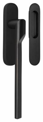 Formani Rivio by Gensler GL231 massieve set hefschuifdeurbeslag - PVD mat zwart