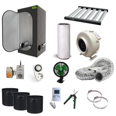 EU EU Complete Grow Box - 120x120x200cm + King LED 360W LED V4