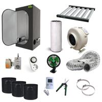 EU EU Complete Grow Box - 120x120x200cm + King LED 360W LED V4 - thumbnail