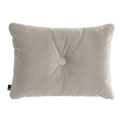 HAY Dot Cushion 1 Knoop Velours Kussen - Beige HAY Dot Cushion 1 Knoop Velours Kussen - Beige