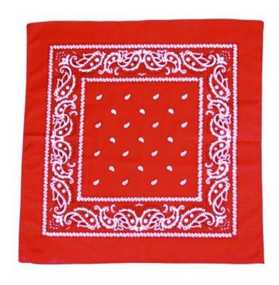 Boerenzakdoek rood