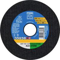 PFERD TOOLS EHT 115-1,0 PSF ALU+STONE 61818010 Doorslijpschijf recht 115 mm 25 stuk(s) Aluminium, Non-ferrometaal, Titanium, Titaniumlegering, Gietijzer, - thumbnail