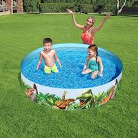 Bestway Stijve Kinderzwembad PVC Dinosaurussen 183x38 cm +2 Jaar Tuin 55022 - thumbnail
