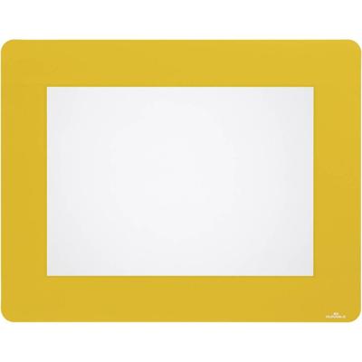 Durable 180804 Vloermarkeringshoes A4, verwijderbaar Geel 10 stuk(s) (l x b x h) 314 x 401 x 314 mm