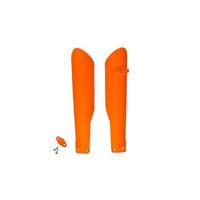 UFO PLAST voorvork bescherming fork protectors ufo ktm orange - thumbnail