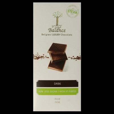 Choco stevia tablet luxury puur 85 Gram Choco stevia tablet luxury puur 85 Gram