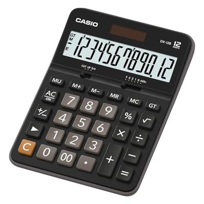 Rekenmachine Casio DX-12B Zwart