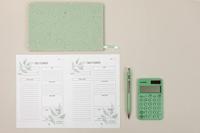 Schneider S-138614 Balpen Epsilon Mint Groen, Blauwschrijvend - thumbnail