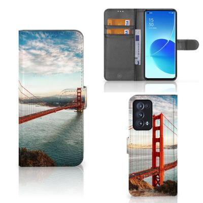 OPPO Reno 6 Pro Plus 5G | Flip Cover | Golden Gate Bridge OPPO Reno 6 Pro Plus 5G | Flip Cover | Golden Gate Bridge