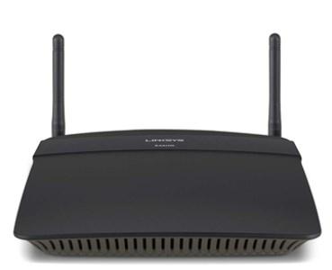 Linksys AC1200 WLAN dualband + router, Smart Wi-Fi app geactiveerd om je netwerk overal te controleren (ea6100), zwart