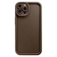 iPhone 12 Pro case - Effen bruin - thumbnail