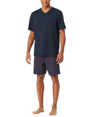 Schiesser Schiesser Pyjama Short navy 181153 50/M