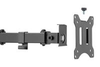 Digitus DA-90399 flat panel bureau steun 81,3 cm (32 ) Zwart - thumbnail