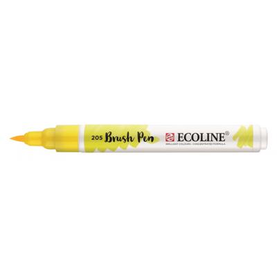 Ecoline • brush pen citroengeel 205