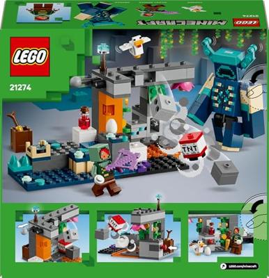 LEGO Minecraft 21274 Warden's Encounter - Verzamelspeelgoed voor jongens vanaf 7 jaar - thumbnail